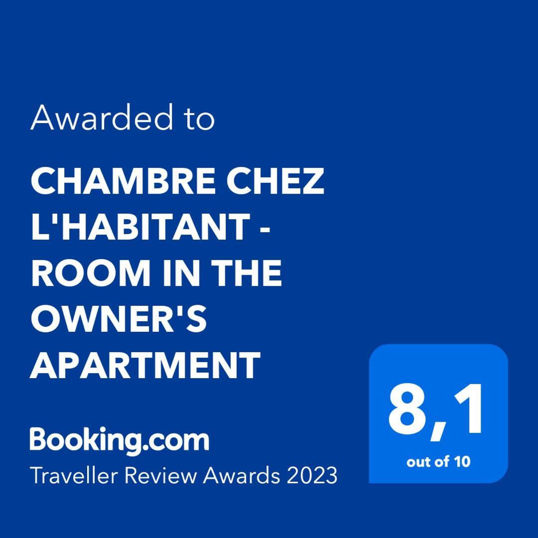 Chambre Chez L'Habitant - Room In The Owner'S Apartment Nizza Exterior foto
